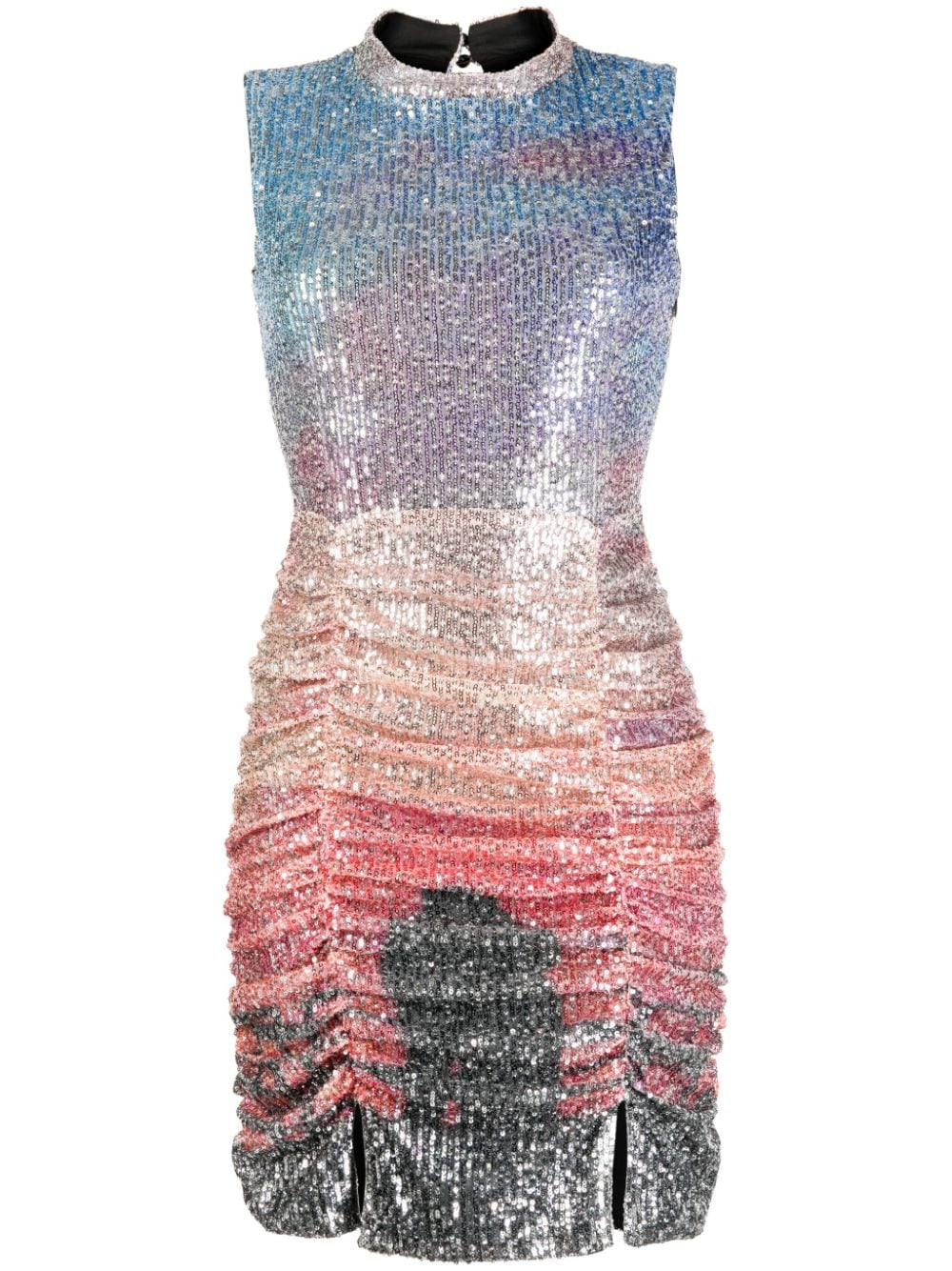 In The Mood For Love Persefone Sunset mini dress - Multicolour | Farfetch Global