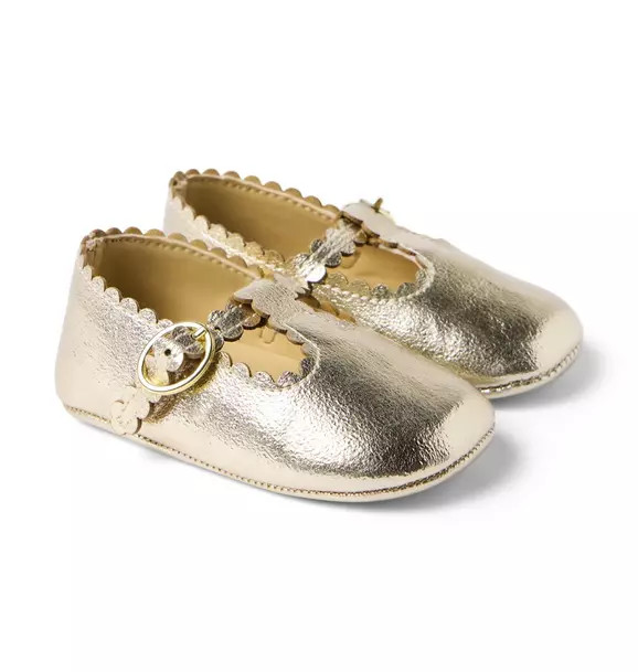Baby Metallic Ballet Flat | Janie and Jack