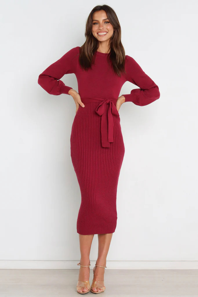 Helena Dress - Wine | Petal & Pup (US)