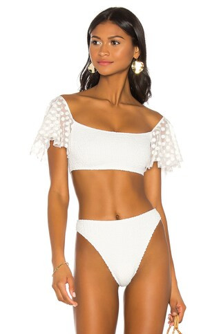 LPA Esme Top in White from Revolve.com | Revolve Clothing (Global)