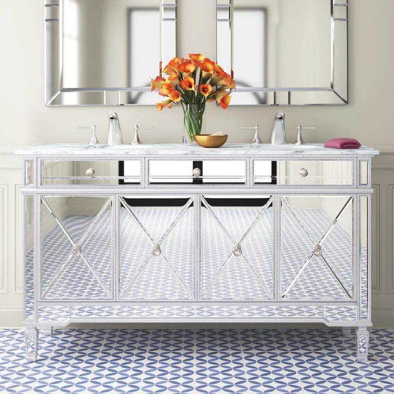 Briggs 60" Double Bathroom Vanity Set | Wayfair North America
