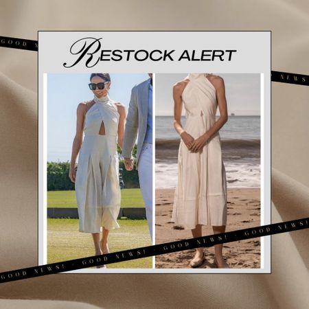 Meghan Markle Heidi Merrick ginger dress restocked for pre-order 