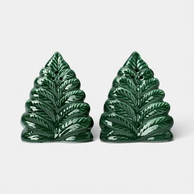 Stoneware Trees Salt and Pepper Shaker - Threshold™ | Target