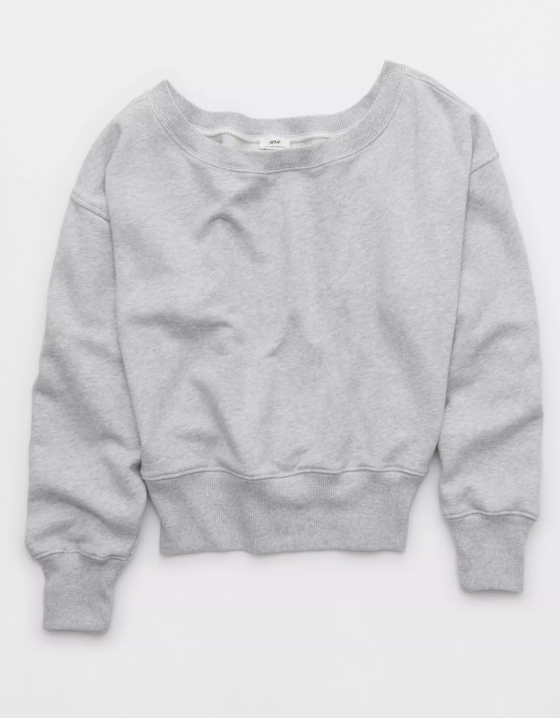 Aerie Off The Shoulder Sweatshirt | American Eagle Outfitters (US & CA)