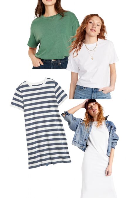 Few things I’ve gotten from old navy lately that I LOVE. the ld navy vintage T’s are the best and both these dresses are DARLING ON

#LTKSpringSale #LTKplussize #LTKfindsunder50