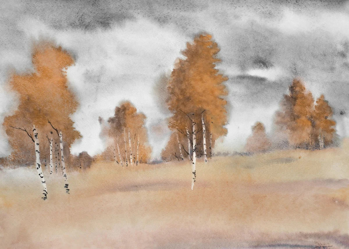 Golden Birch | Collection Prints