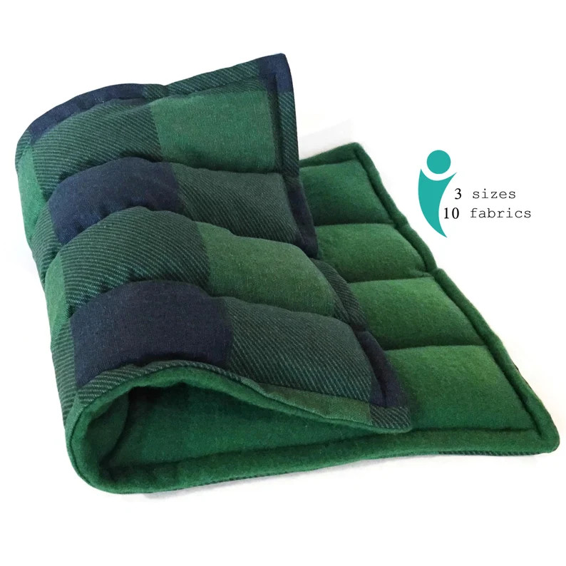 Heating Pad,  Large or Small, Back Microwave Hot Pack, rice and flax heat pack, Ferapeutic Hot Co... | Etsy (US)