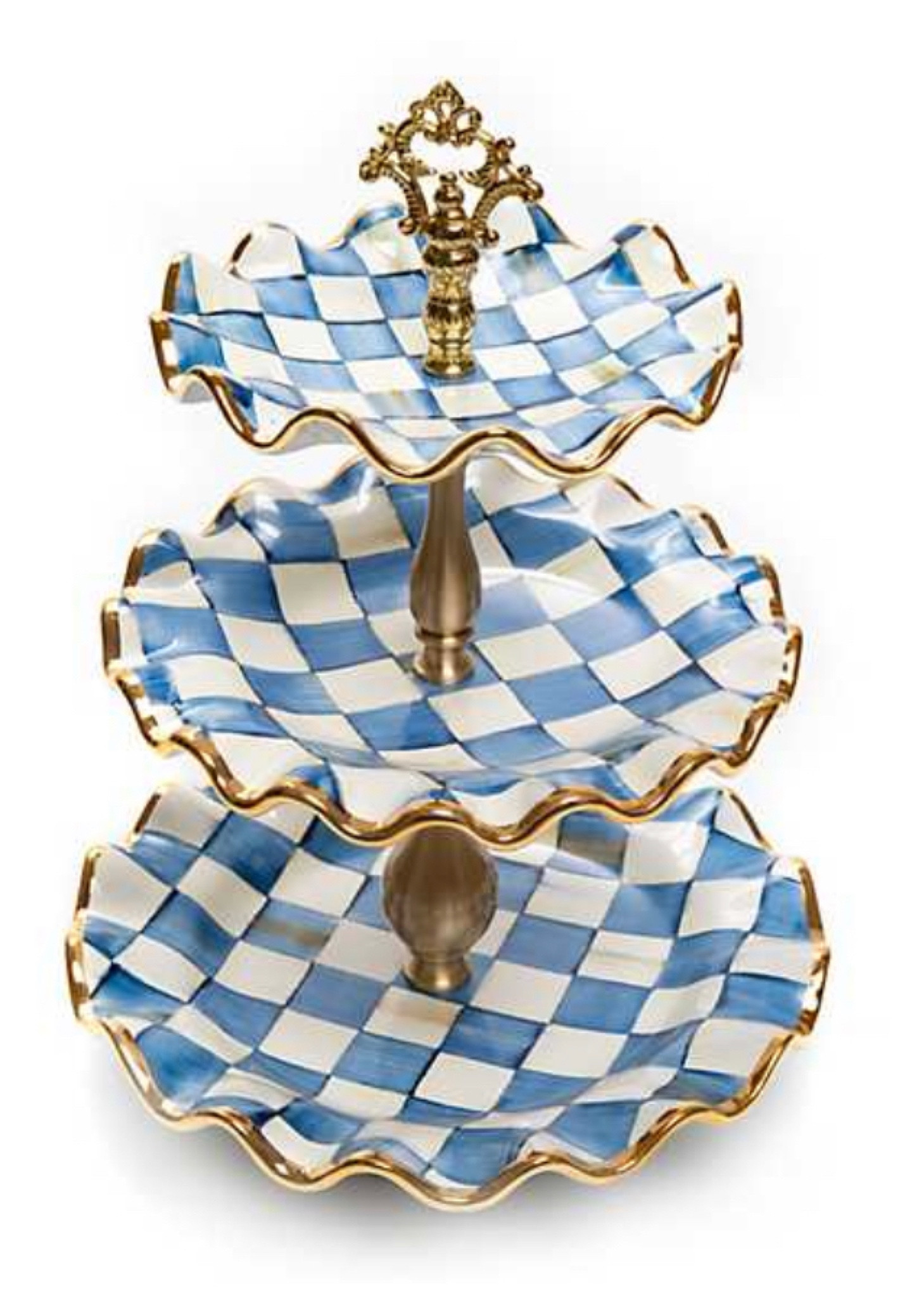Mackenzie-Childs Royal Check collection, Beautiful blue & white check tiered tray & dishes 
Mackenzie-Childs Christmas 

#LTKhome #LTKHoliday #LTKstyletip