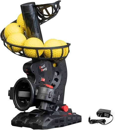 Furlihong Upgraded Electronic Baseball Pitching Machine, Adjustable Angles & Speed, AC Adapter or... | Amazon (US)