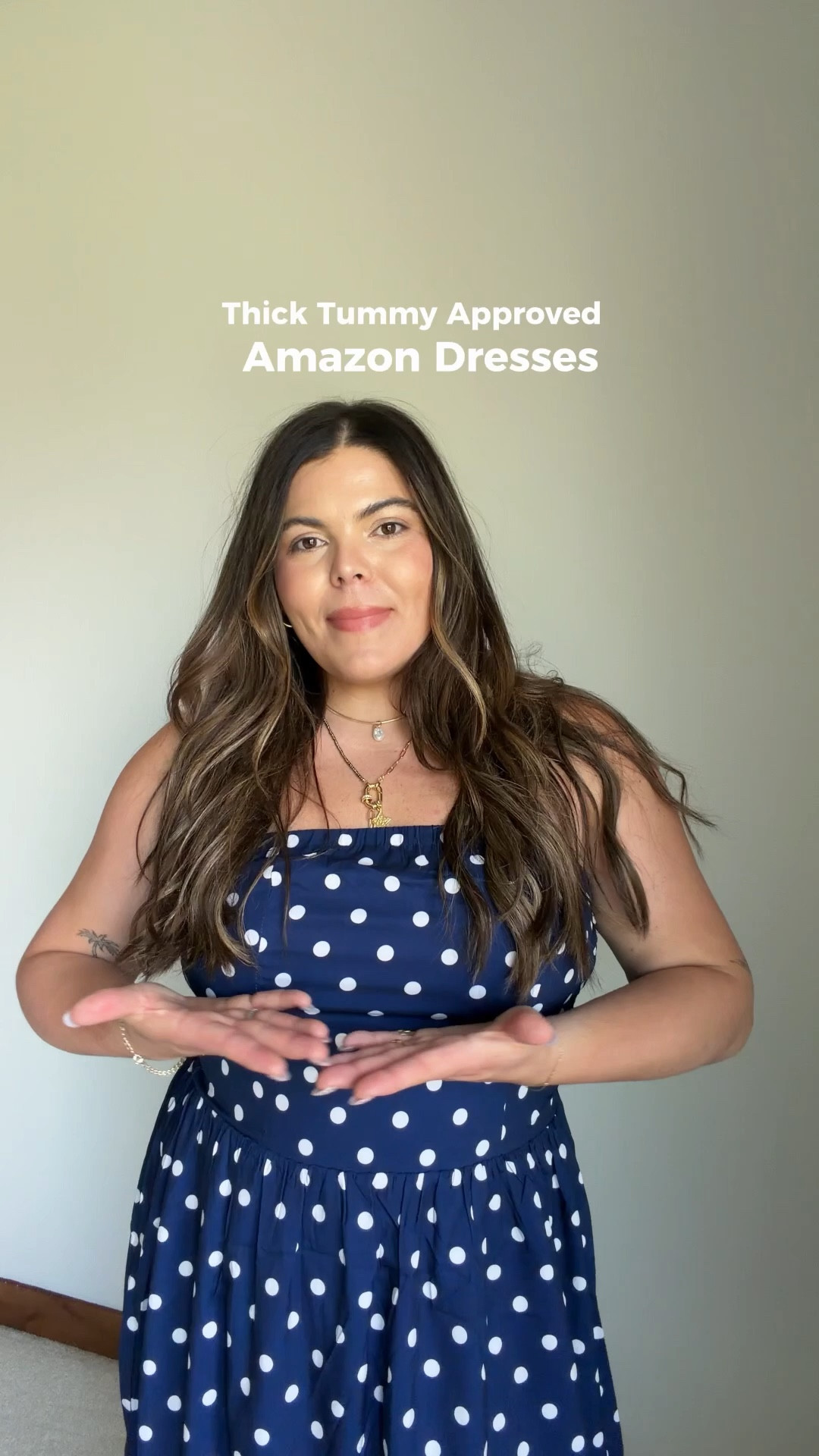 10 thick tummy approved spring Amazon dresses! Which one is most your vibe?!

Follow for more squishy tummy & size 12/14 Amazon fashion!

Size 14 size 12, wedding guest dress, spring 2026 dress, Amazon dress, polkadot dress ￼