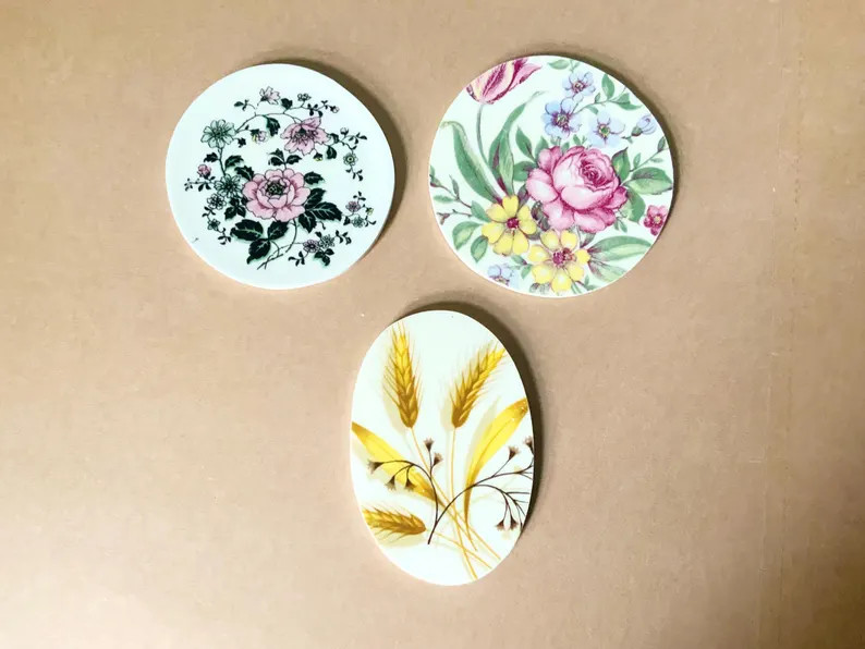 Set of Three Hand Cut Focals - Etsy | Etsy (US)