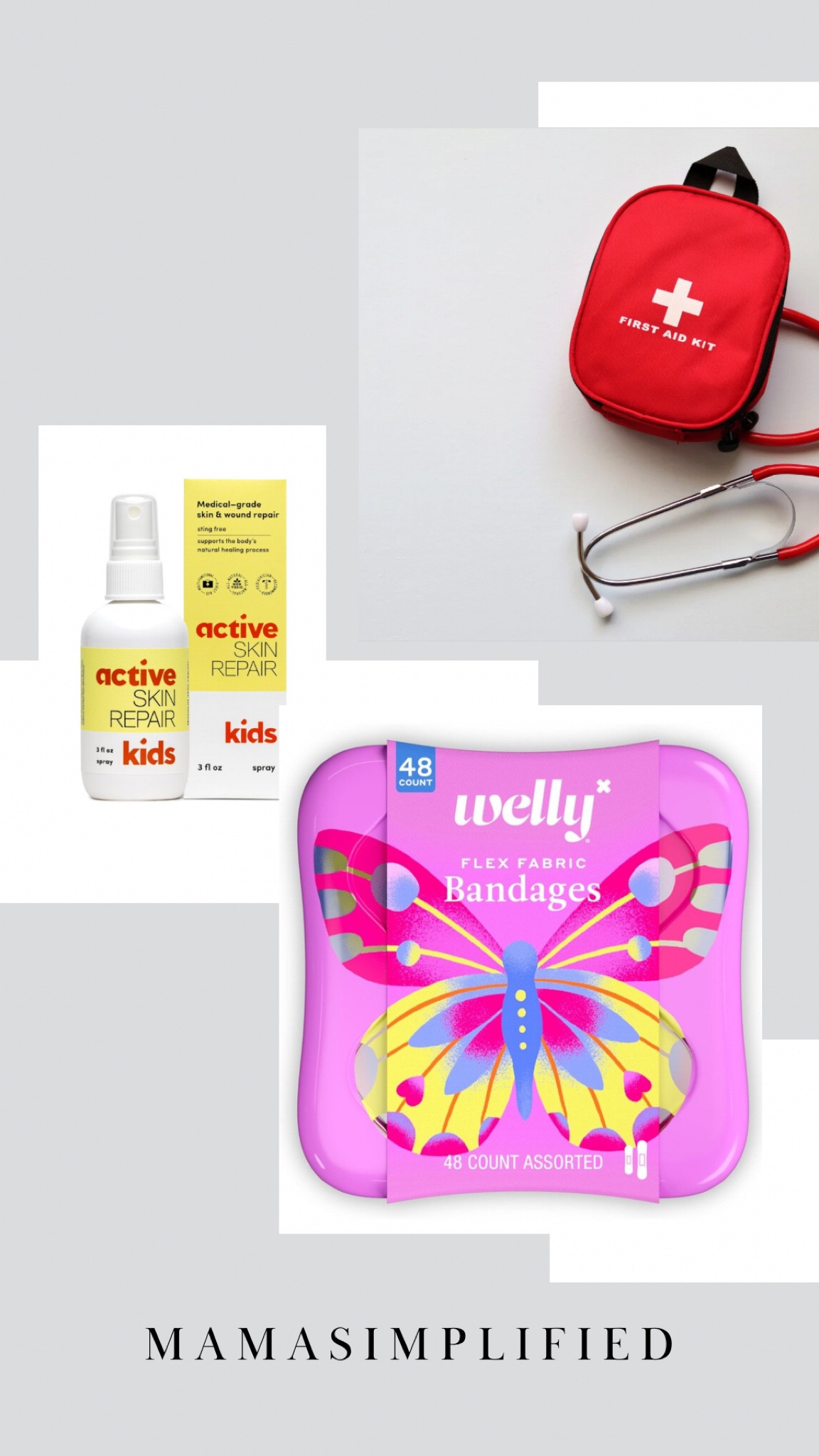 I replaced a lot of my toxic products such as bandaids, Neosporin, etc for safer non-toxic products such as these two. Active skin repair works on EVERYTHING! And the welly bandaid are fun and if you have kids. Well you know how much you go through them! lol. 

#LTKFamily #LTKKids #LTKHome