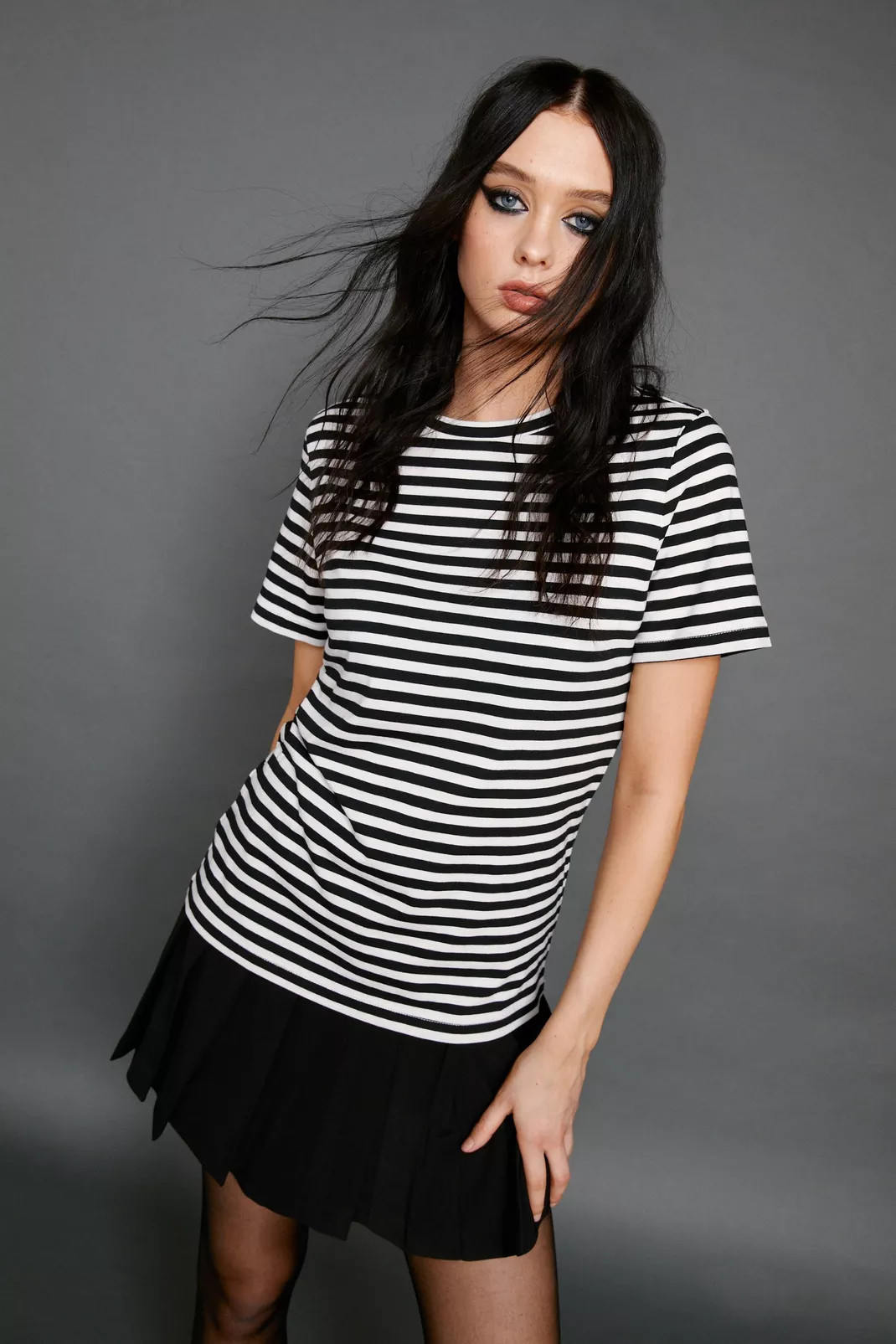 Short Sleeved Striped T-shirt | Nasty Gal UK (+IE)