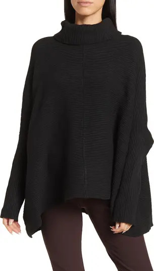 Sweet Romeo Oversized Ribbed Mock-neck Sweater | Nordstromrack | Nordstrom Rack