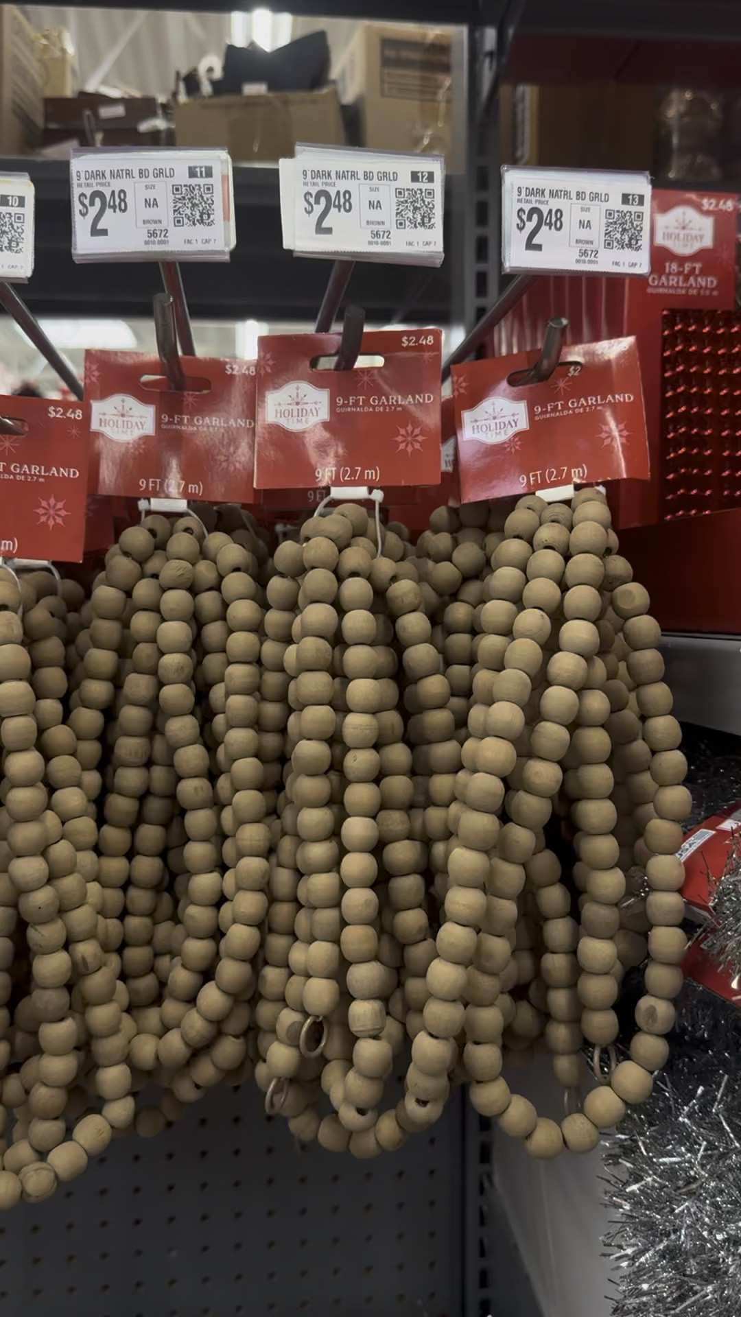 Affordable bead garland! 

Christmas tree garland, beaded garland, wood beads

#LTKHoliday #LTKVideo