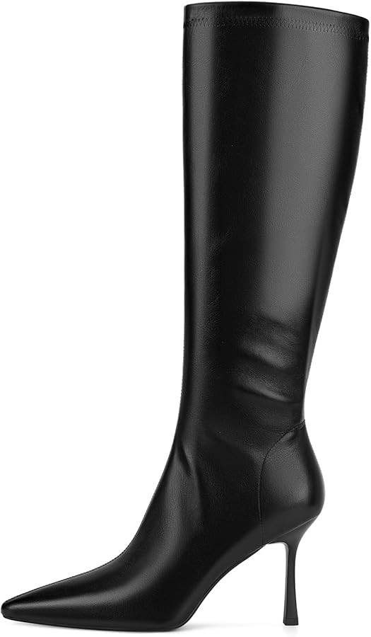 SOVANYOU Women's Knee High Boots Sexy Pointed Toe Tall Boots Stripper High Heel Stiletto Boots wi... | Amazon (US)