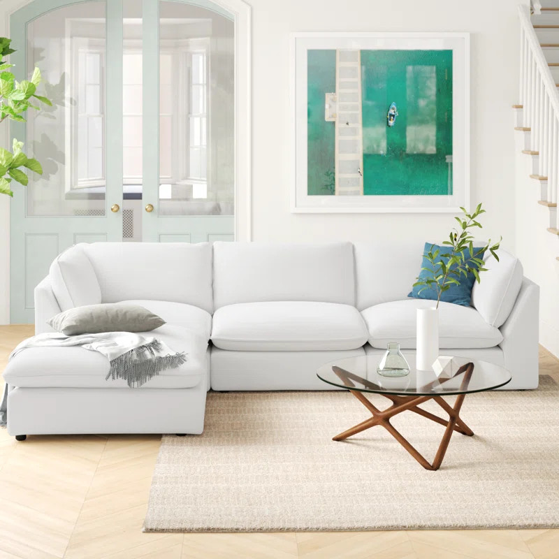 Brijito 4 - Piece Upholstered Sectional | Wayfair North America