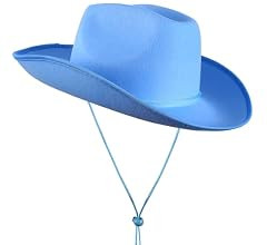COLLECT PRESENT Plain Felt Cowboy & Cowgirl Hat for Men, Women, and Teens | Western Studded Cowbo... | Amazon (US)
