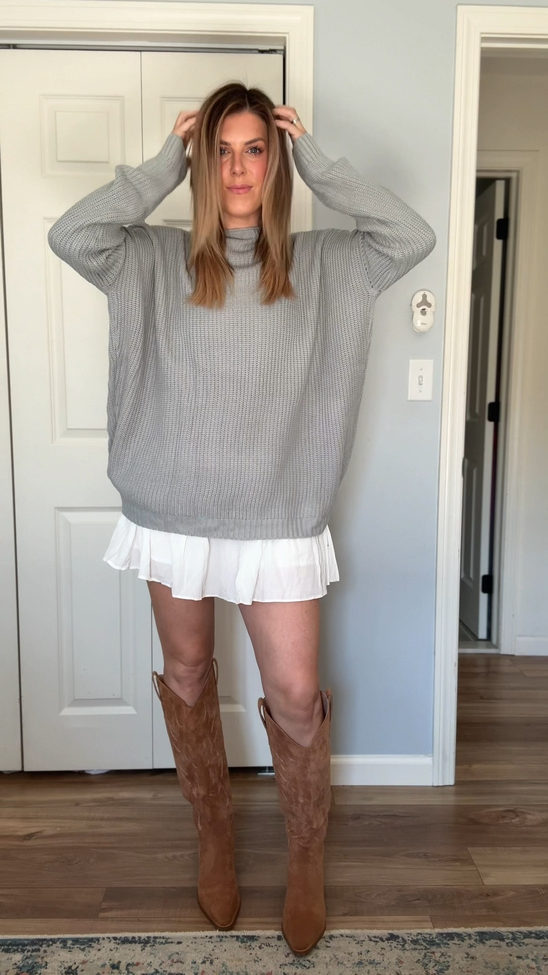 Date night fit featuring a high waisted skort

#LTKStyleTip #LTKMidsize #LTKFindsUnder50