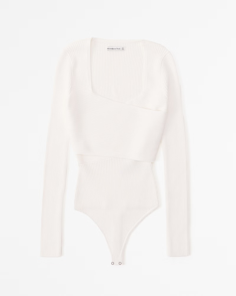 LuxeLoft Wrap Bodysuit | Abercrombie & Fitch (US)