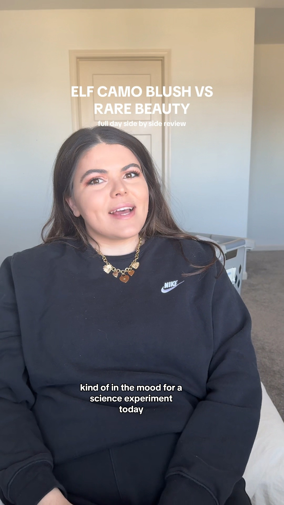 Wearing both blushs on my face thoughout the day to see which lasts longer!! Rare beauty blush vs elf camo blush- do you have a fav between the two? 

#rarebeaurymakeup #rarebautyblush #elfcamoliquidblush #elfcosmetics #makeupreview #makeuptop #makeupafter30 

#LTKVideo #LTKbeauty #LTKmidsize