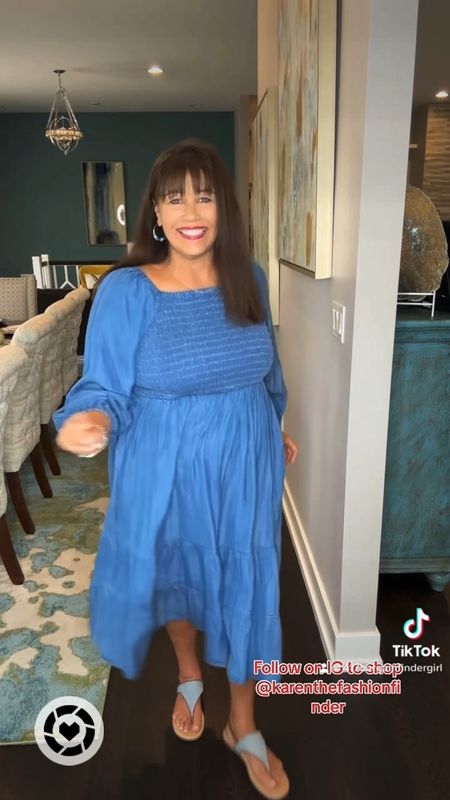 This dress  from Terra and Sky @walmart is Plus-size cuteness!! On sale now $16.98
Comment LINK TO SHOP. 
The dress is so amazing on my curves and it’s perfect for any occasion!! 

I Styled the dress with $13.00 Time and Tru comfy sandals and cute matching hoop earrings and silver bracelet from Time and Tru. 

Sizes 0X -3X. I’m wearing the 1X. So beautiful on!!!

#budgetfriendly #dress #springdress #walmartfinds #walmartfashion #affordablefashion #fashiononabudget 

Follow my shop @417bargainfindergirl on the @shop.LTK app to shop this post and get my exclusive app-only content!

#liketkit 
@shop.ltk
https://liketk.it/4DcF0 

Follow my shop @417bargainfindergirl on the @shop.LTK app to shop this post and get my exclusive app-only content!

#liketkit   
@shop.ltk
https://liketk.it/4DNdf

Follow my shop @417bargainfindergirl on the @shop.LTK app to shop this post and get my exclusive app-only content!

#liketkit   
@shop.ltk
https://liketk.it/4EbaB

Follow my shop @417bargainfindergirl on the @shop.LTK app to shop this post and get my exclusive app-only content!

#liketkit #LTKfindsunder50 #LTKplussize #LTKplussize #LTKfindsunder50 #LTKmidsize #LTKshoecrush #LTKfindsunder50 #LTKmidsize #LTKfindsunder50 #LTKplussize #LTKmidsize
@shop.ltk
https://liketk.it/4GrdD

#LTKsalealert #LTKplussize