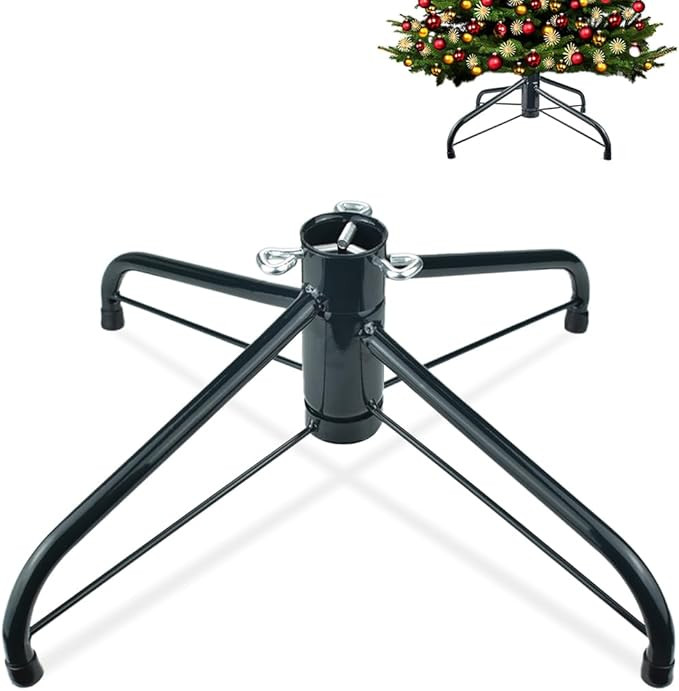 Vanleonet Christmas Tree Stand,Universal Folding Xmas Tree Base, Replacement Metal Tree Stand Bas... | Amazon (US)