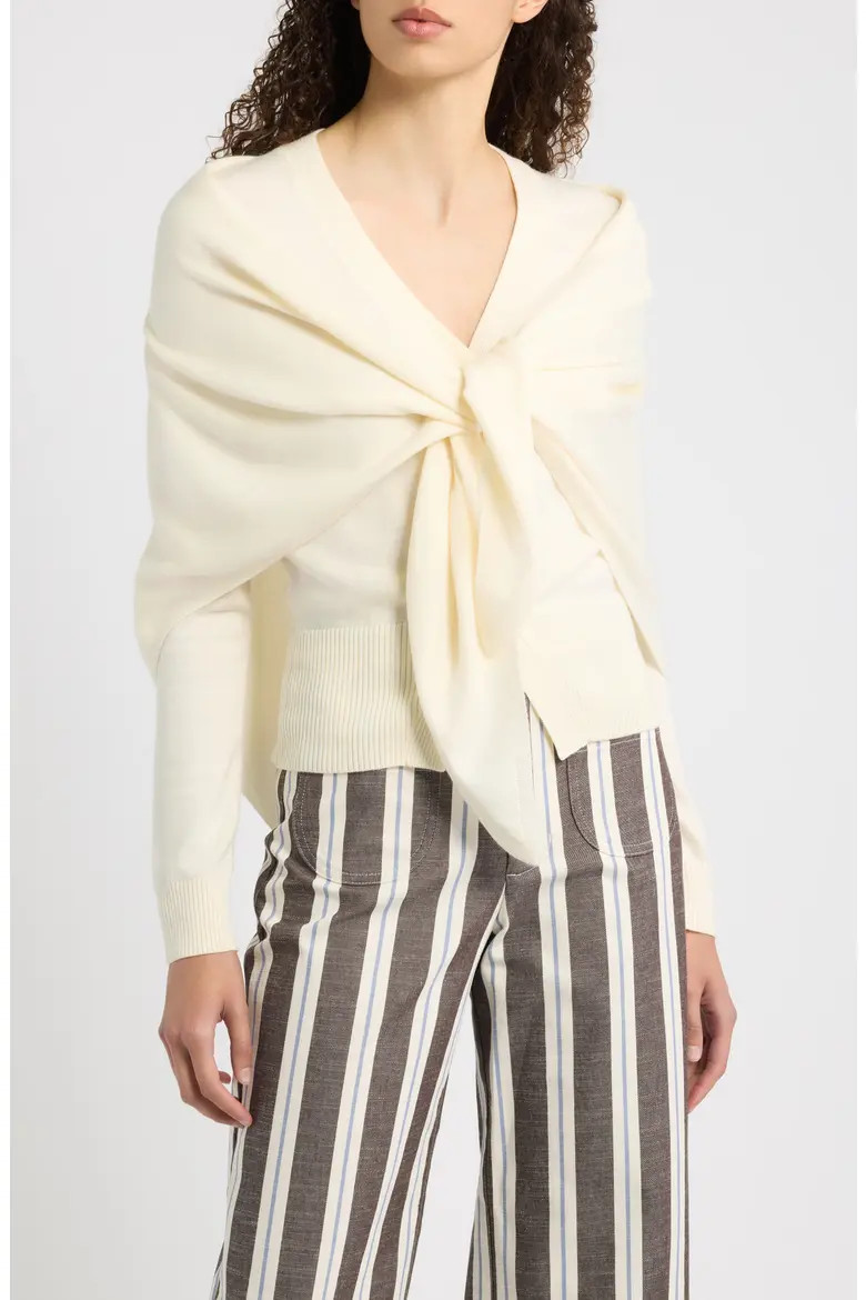 Hill House Home Amal Cardigan in Ivory at Nordstrom, Size X-Small | Nordstrom