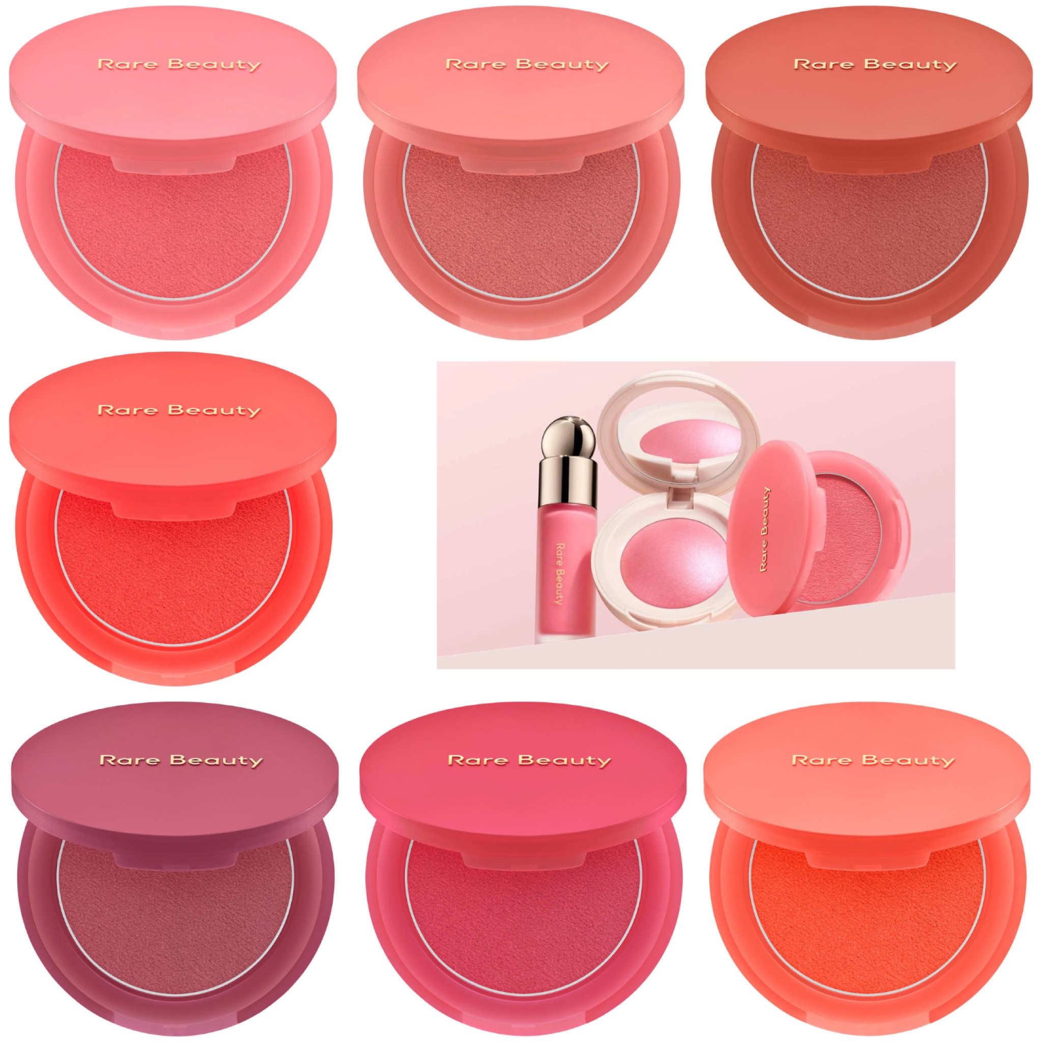 🌟RARE BEAUTY SOFT PINCH MATTE BOUNCY BLUSH 🌟

Presto in arrivo i nuovi blush Cream-to-Powder di @rarebeauty dalla formula elastica e modulabile, capace di donare alle guance un colorito sano e un finish opaco. Inoltre, la sua texture non enfatizza la grana della pelle e garantisce una lunga tenuta. 

Le colorazioni disponibili sono 7:
- Happy - un rosa freddo;
- Hope - un malva nude;
- Worth - un rosa intenso;
- Grateful - un rosso tenue;
- Truth - un prugna chiaro;
- Thriving - un lampone brillante;
- Alive - un arancione corallo brillante.

Il prezzo sarà di circa 27 euro ciascuno. Che ne pensate di questa novità?
#rarebeauty #rarebeautyblush #rarebeautyselenagomez #rarebeautysoftpinchliquidblush #rarebeautysoftpichbouncyblush