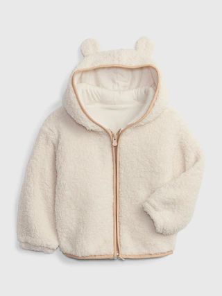 Toddler Sherpa Bear Hoodie | Gap (US)