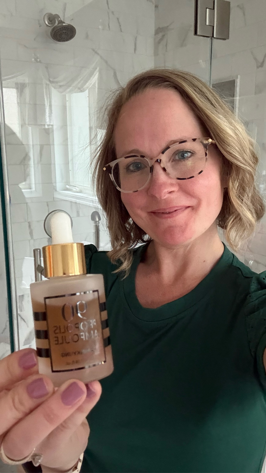 If you’re trying to achieve that glowy “glass skin” look, this ampoule has been such a great addition to my skincare routine ✨

The JAMINKYUNG 90 Propolis Ampoule is packed with a 90% triple propolis complex to help nourish and brighten the skin, plus 8 layers of hyaluronic acid for deep hydration. It also includes snail mucin to help support the skin barrier and niacinamide to smooth and brighten skin tone.

The texture is lightweight with a beautiful honey-like feel that absorbs quickly without feeling sticky. Such a great option if your skin is dry, dull, or needing extra glow.

#LTKOver40 #LTKBeauty #LTKselfcare