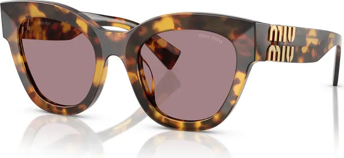 Miu Miu 51mm Butterfly Sunglasses | Nordstrom | Nordstrom