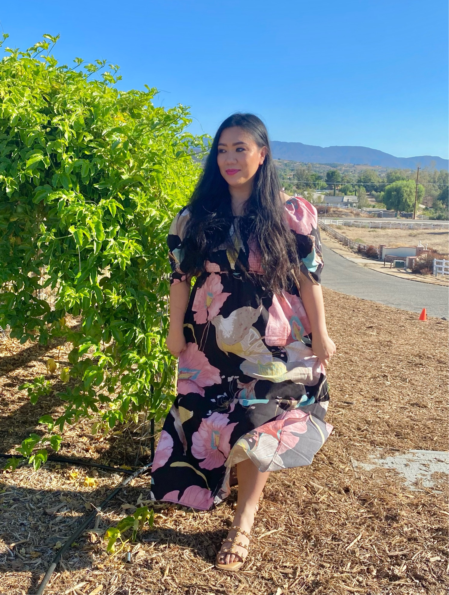 Spinning my day in wine country. 
What’s your favorite floral dress? 



#LTKcurves #LTKstyletip #LTKSeasonal