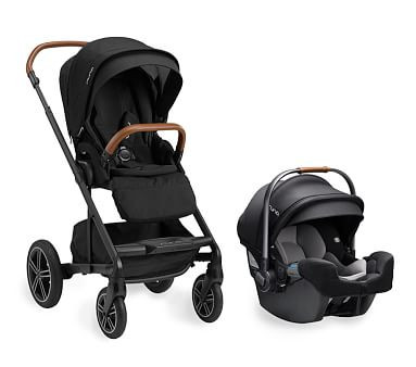 Nuna MIXX Next + PIPA Lite RX Travel System, Caviar | Pottery Barn Kids
