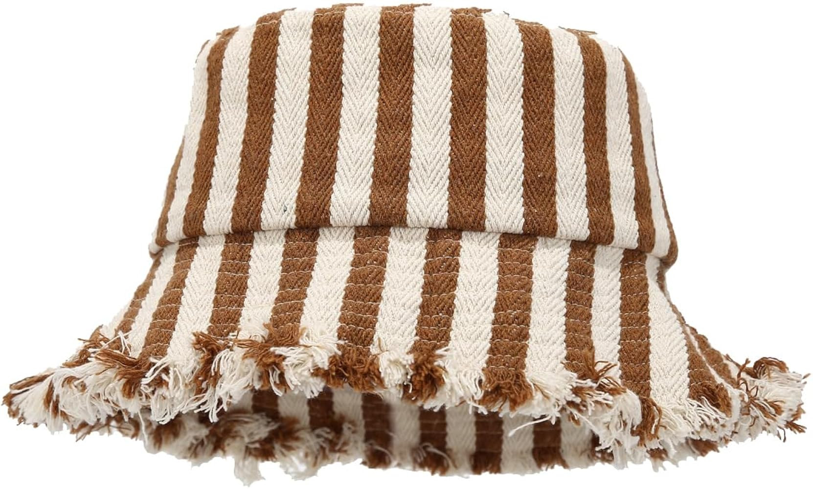 Quanhaigou Frayed Unisex Sun Hats, Fashion Beach Bucket Hat for Men Women,Summer Outdoor Boy's Gi... | Amazon (US)