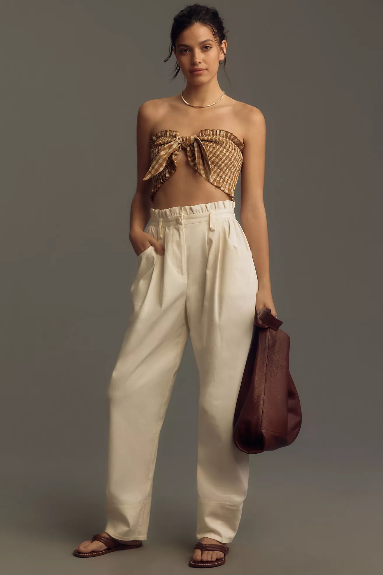 Corey Lynn Calter Tapered Trousers | Anthropologie (US)