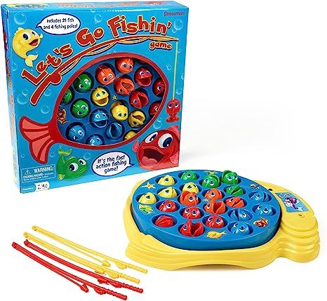 Let's Go Fishin' Game by Pressman - The Original Fast-Action Fishing Game! | Amazon (US)