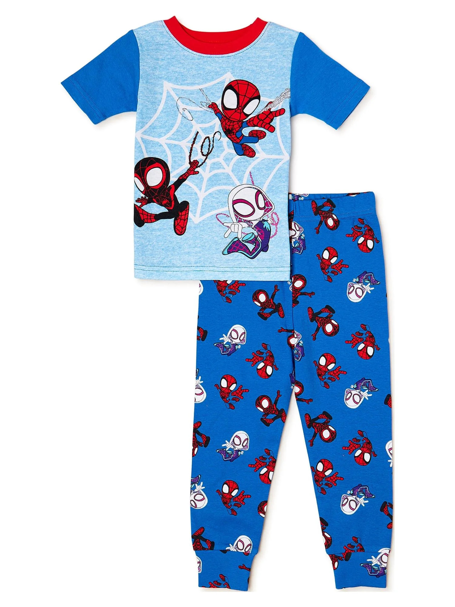 Character Toddler Snug-Fit Pajama Set, 2 Piece, Sizes 12M-5T | Walmart (US)