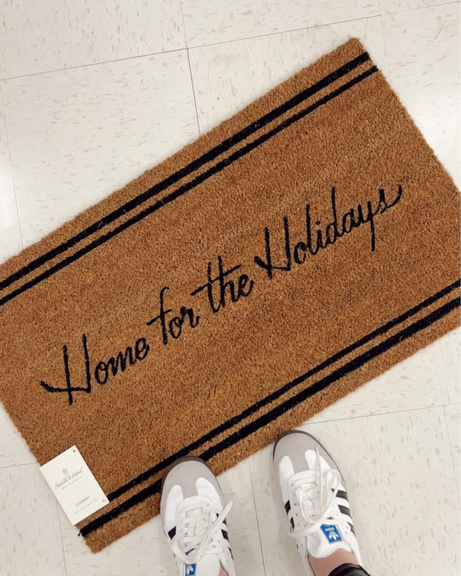 Target home holiday mat, target Christmas finds, Christmas home decor 

#LTKhome #LTKSeasonal #LTKHoliday