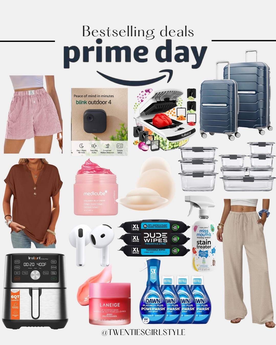 Prime day best selling deals 🙌🏻

Bestsellers, fashion, luggage, kitchen desks, electronic deals, beauty steals

#LTKHome #LTKSaleAlert #LTKselfcare