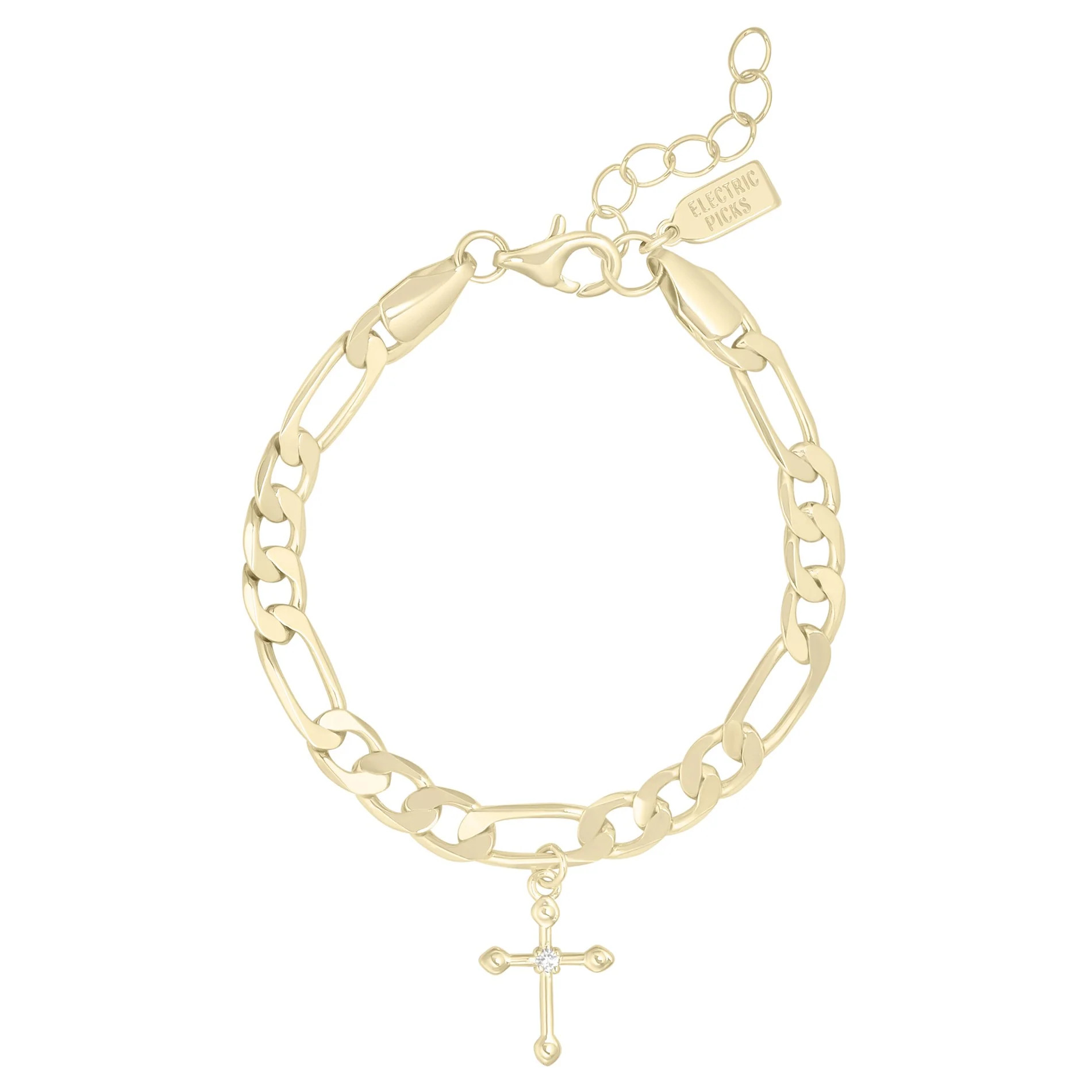 Vintage Cross Bracelet | Electric Picks Jewelry