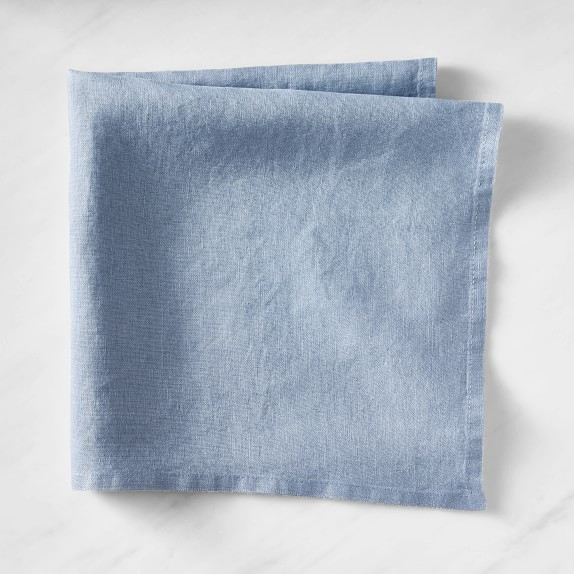 Italian Washed Linen Napkins | Williams-Sonoma
