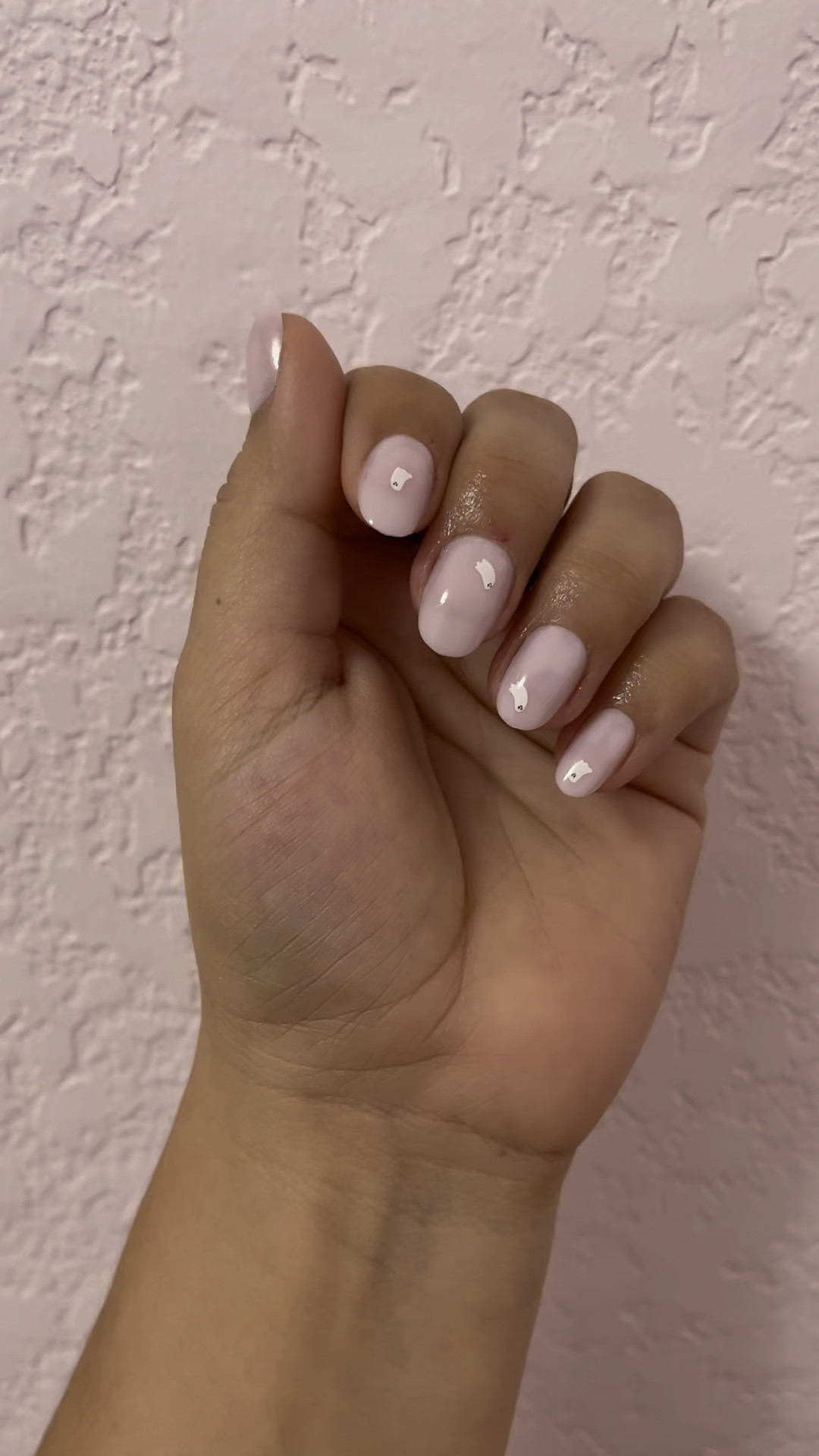 Pink ghost nails 💅 the perfect amount of spooky 👻 #spookyseason #octobernails #halloweennails #pressonnails #pressons #halloween #ghost #olivenjune

#LTKbeauty #LTKstyletip #LTKHalloween