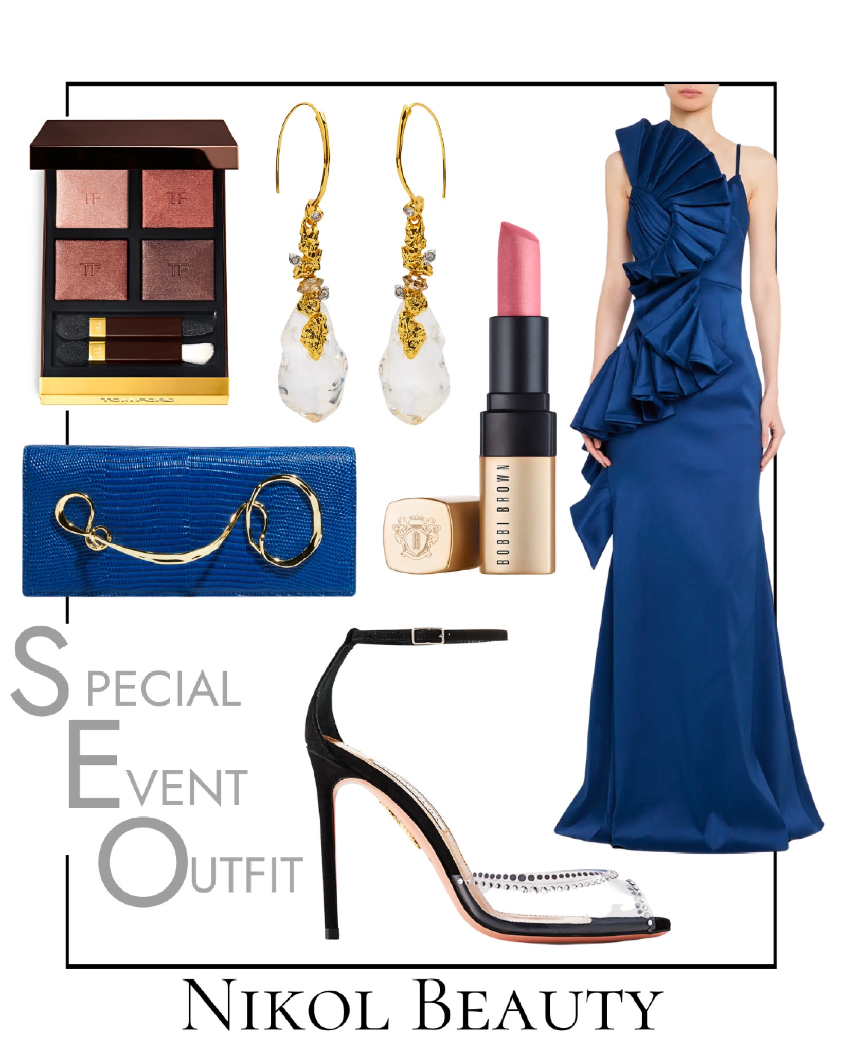 Special Event Outfit from Neiman Marcus

Blue gown, evening gown, blue clutch bag, sandals, wedding guest outfit inspo



#LTKitbag #LTKstyletip #LTKwedding