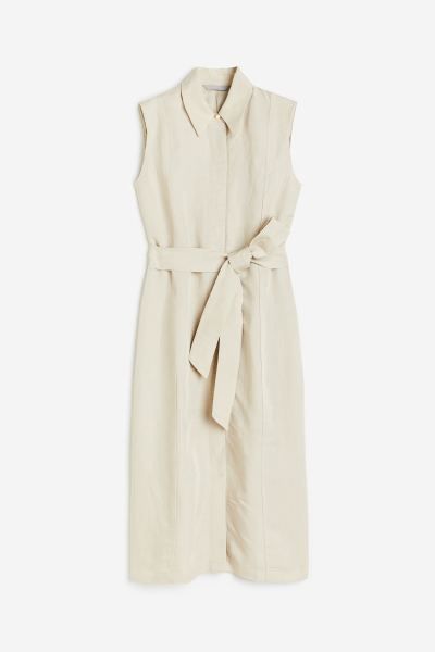 Linen-blend Shirt Dress | H&M (US + CA)