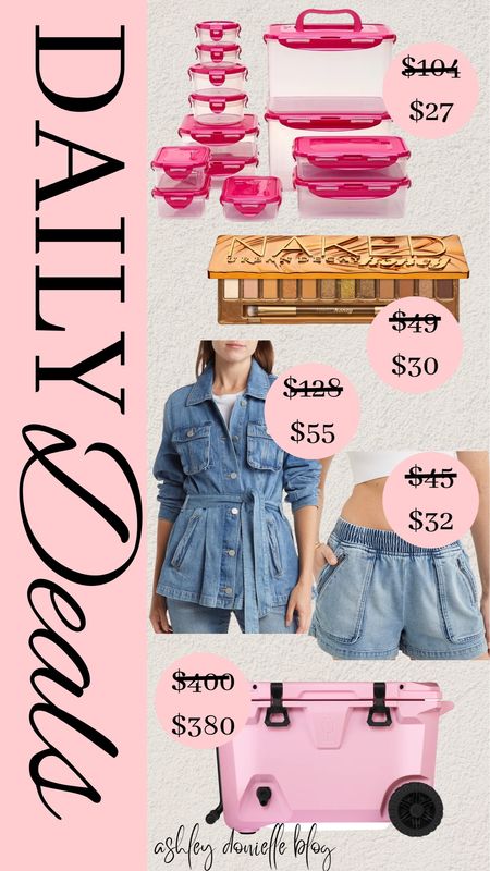 Daily deals!

Denim shorts, denim jacket, eyeshadow palette, Tupperware, cooler

#LTKstyletip #LTKSeasonal #LTKsalealert