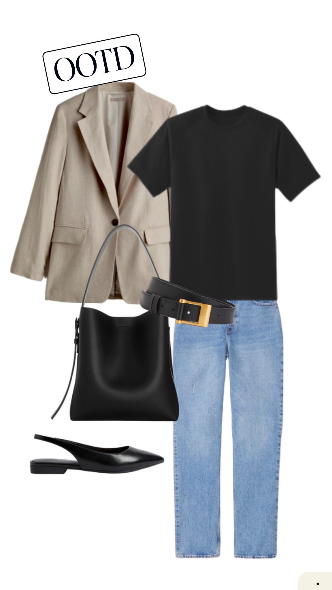 Easy casual spring outfit for work, brunch, weekends

Abercrombie jeans, beige blazer, spring layers, spring outfit ideas

#LTKeurope #LTKuk #LTKspring