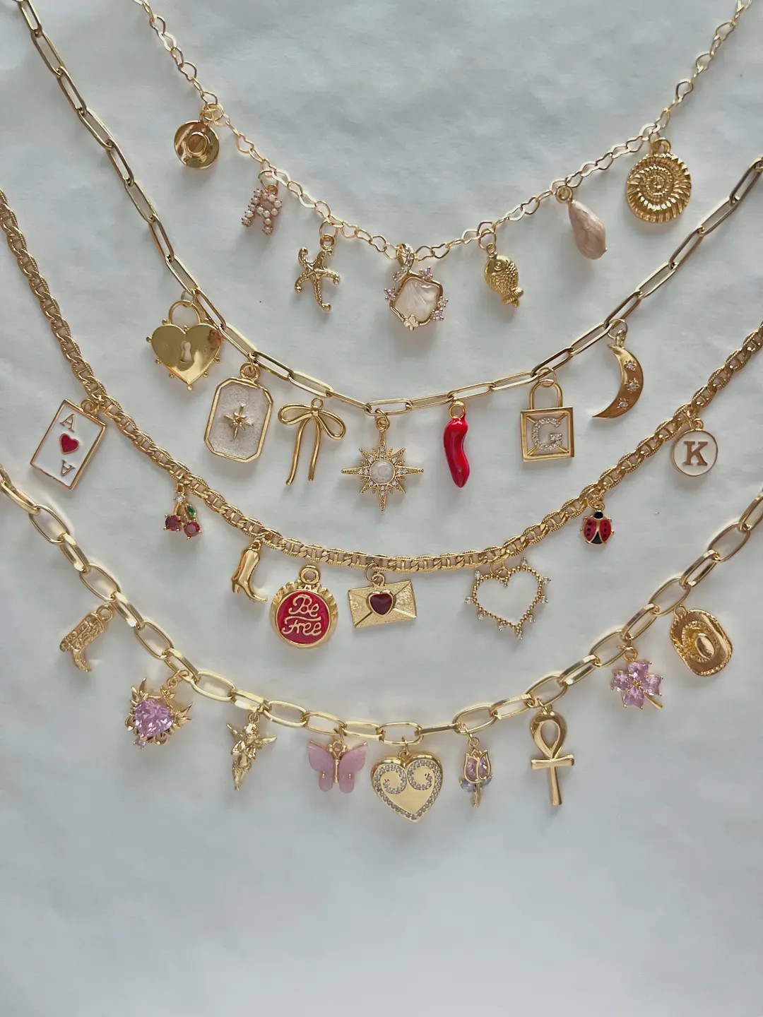 Custom Charm Necklace/bracelet Build Your Own Jewelry, Personalized Pendant, Christmas Gift for H... | Etsy (US)