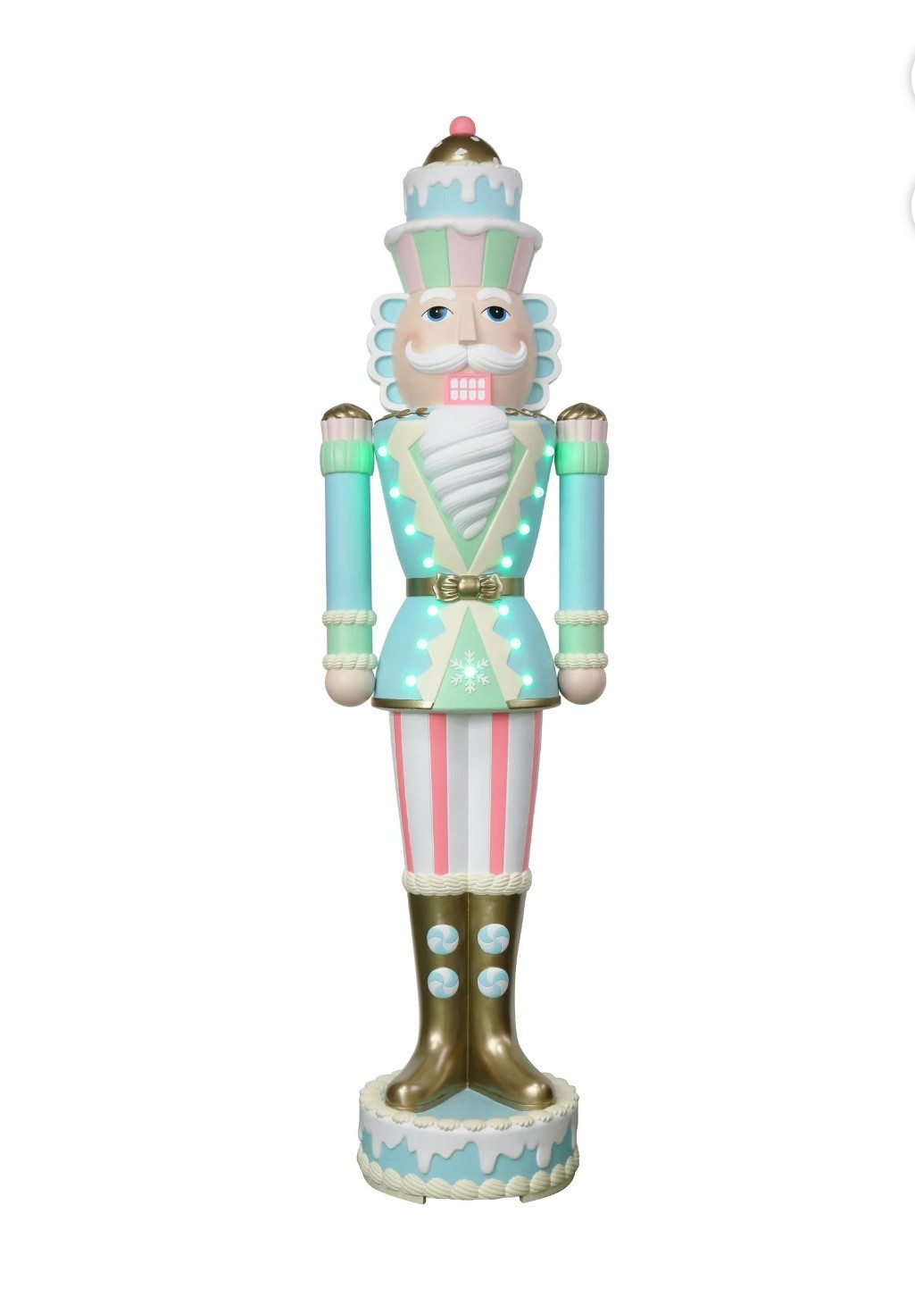 Making Christmas EXTRA sweet with this giant nutcrackers! He is light weight, comes apart for easy storage and 72 inches tall. He is a must have! 

#LTKSeasonal #LTKHome