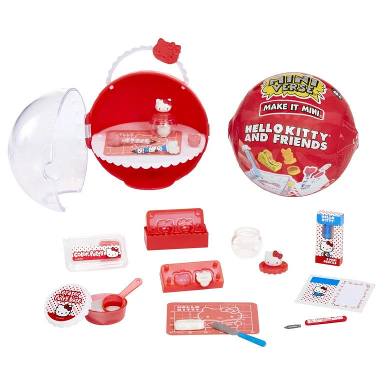 MGA's Miniverse Make It Mini Hello Kitty and Friends Series 3 Mini Collectibles, Sanrio, Retro St... | Walmart (US)